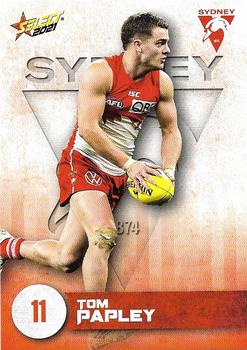 2021 Select AFL Footy Stars #159 Tom Papley Front